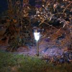 Luxform Stainless Steel 'Mosaic' Solar Post Light 'LAZIO' Garden Lighting !