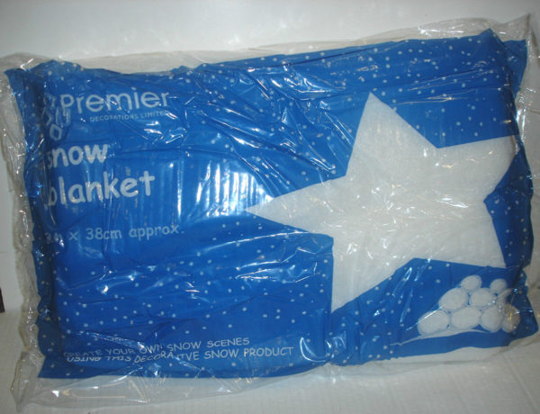 New 3m x 38cm Decorative Snow Blanket Fake Snow Christmas Decoration Display