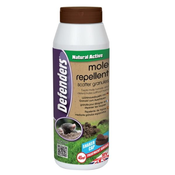 Pack STV Defenders Mole Repellent Scatter Granules 450g Pest Control