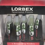 Lorbex Pack x5 Specialist Bonsai Drip Feeders Plant Food/Fertilizer