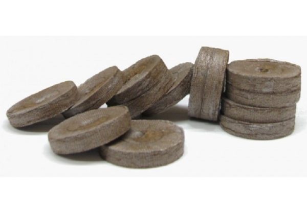 Pack 40 Doff CoCo Coir Plug Pellets For Growing Plug Plants