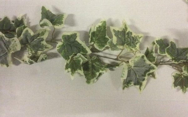New Variegated Holland Ivy Garland Silk Flower Garland Shades Quality 6ft Long