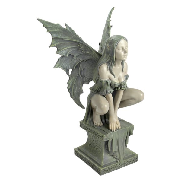 New Design Toscano Celtic Fairy Garden Statue Figure Home & Garden Ornament Small