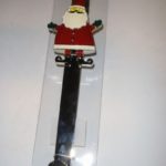 Metal Plated 'Santa' Door Wreath Hanger 30cm Christmas Decoration Deluxe Design