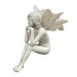 Design Toscano "Secret Garden Fairies" Pondering Fairy Ornament PD1546