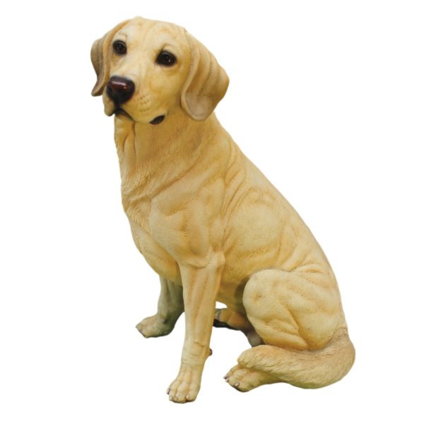 New Design Toscano Golden Labrador Dog Statue Garden Ornament