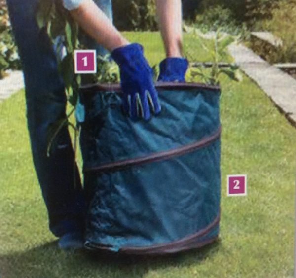 New Briers Large Size / Capacity Pop-Up Bag / Bin Home / Garden Bag