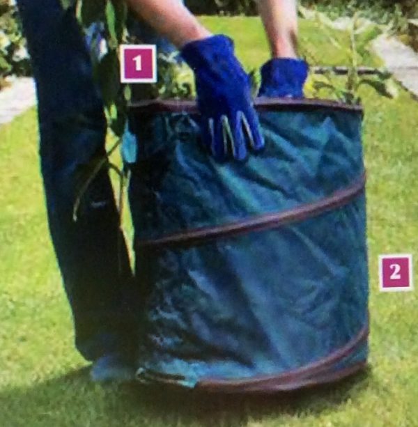 New Briers Large Size / Capacity Pop-Up Bag / Bin Home / Garden Bag