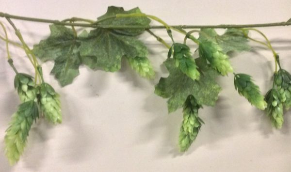 Green Hop Garland Silk Flower Garland Shades Quality 180cm long