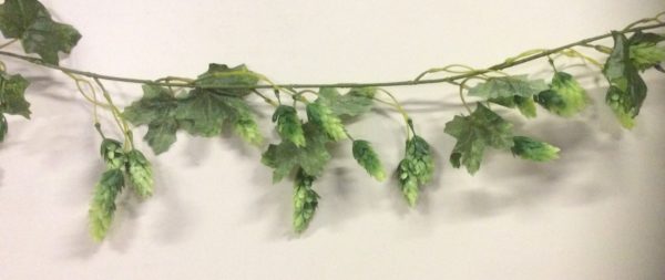 Green Hop Garland Silk Flower Garland Shades Quality 180cm long