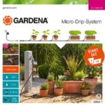 Gardena Micro Drip Irrigation Start Set Pots & Planters + Water Computer 13002-20
