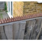 Pack 6 x 50cm Anti Pest Spike Strips Fence Guard