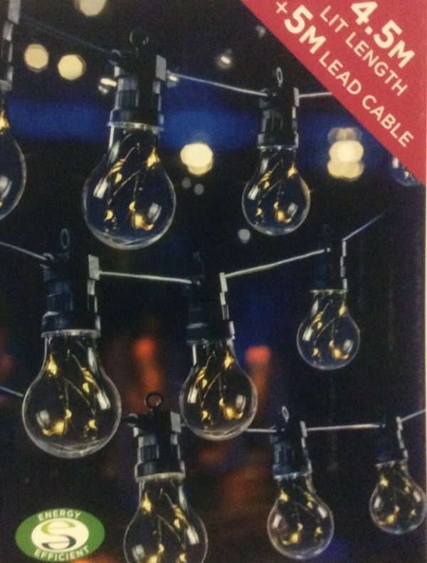 Set 10 Warm White Multi Function Festoon Party Lights Copper Pin Wire LEDs