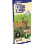 Gardman A04390 Decorative Wild Bird Feeding Station - Black