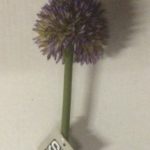 Pack x12 Stems Purple Allium Bloom 54cm Artificial Flowers!