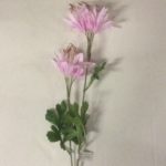 Pack x6 Stems Pink Nerine Spray Artificial Silk Flowers