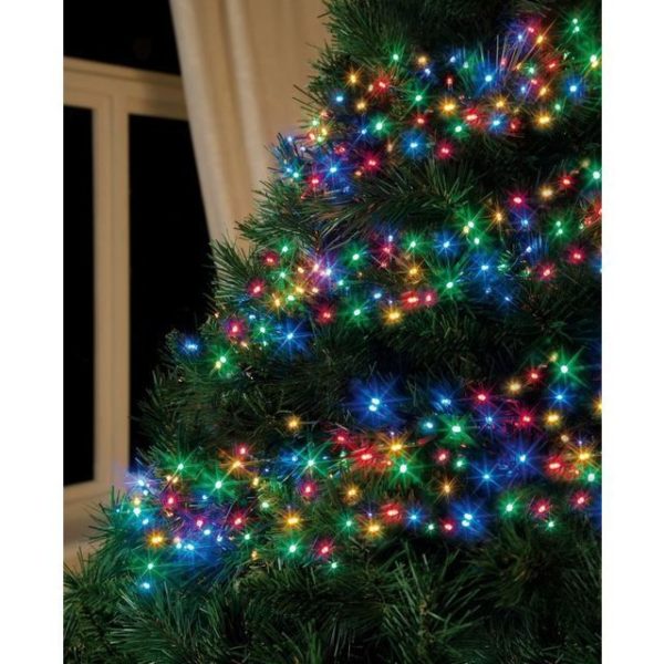 480 Cluster Lights MultiColour LED Multi-Action Lighting In/Outdoor Premier