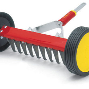 WOLF-Garten Multi-Change Lawn Roller & Moss Removal Rake URM3