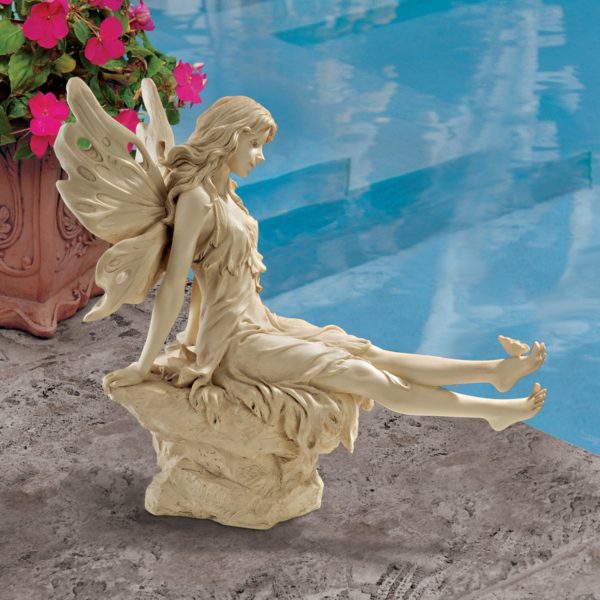 Design Toscano 'Twinkle Toes' Fairy Statue Garden Ornament