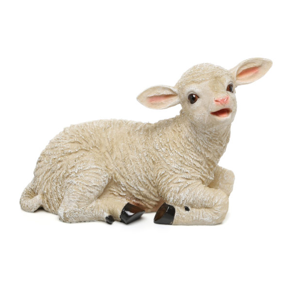 Design Toscano Sitting Yorkshire Lamb Garden Statue / Ornament