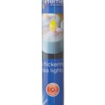 White Battery Operated LED Flickering Tea Lights / Candles Pack 6