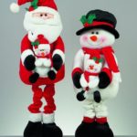 89cm Snowman Figure Extendable Christmas Figure / Decoration Premier