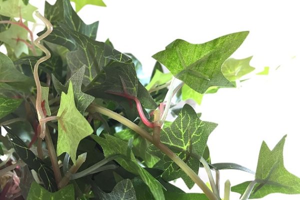 Trailing Ivy Bush 'Potted' Dark Green 60cm Trails Artificial Silk Plant