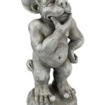 Design Toscano Plato The Ponderer Gargoyle Imp Statue Garden Ornament