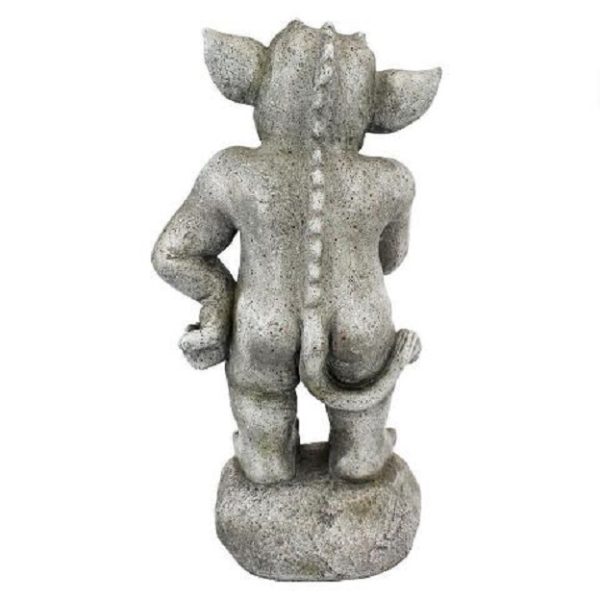 Design Toscano Plato The Ponderer Gargoyle Imp Statue Garden Ornament