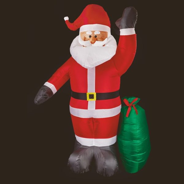 2.4m Inflatable Santa Indoor/Outdoor Christmas Decoration Premier LV171327