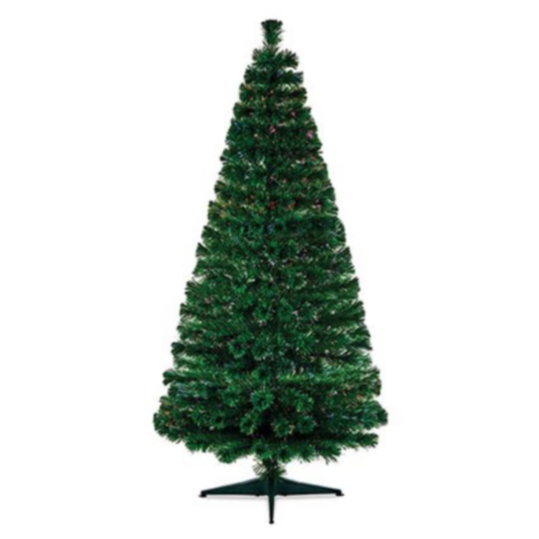 80cm Fibre Optic Crystal Tip Christmas Tree Multi Colour Effects