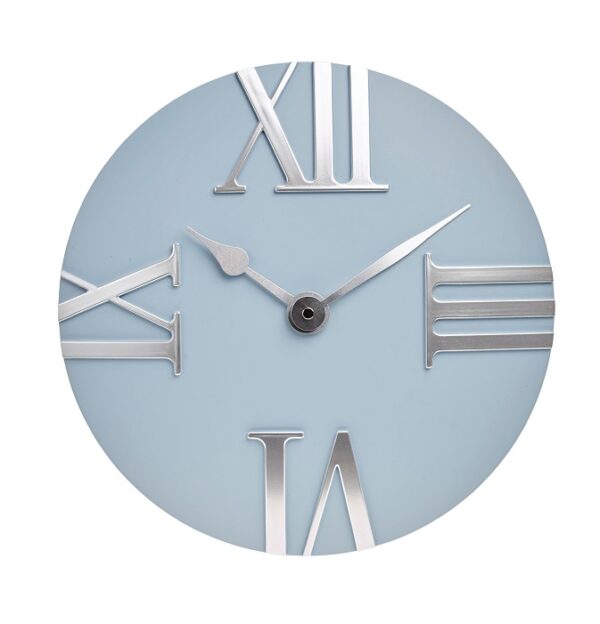 Tempus Blue Modern Design 30cm Clock Indoor/Outdoor OFFER!