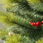 6ft Mount Beacon Pine Quality Artificial Christmas Tree (Berries & Cones)