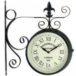 Paddington Station 27cm (10.6") Outdoor Double Sided Garden Clock