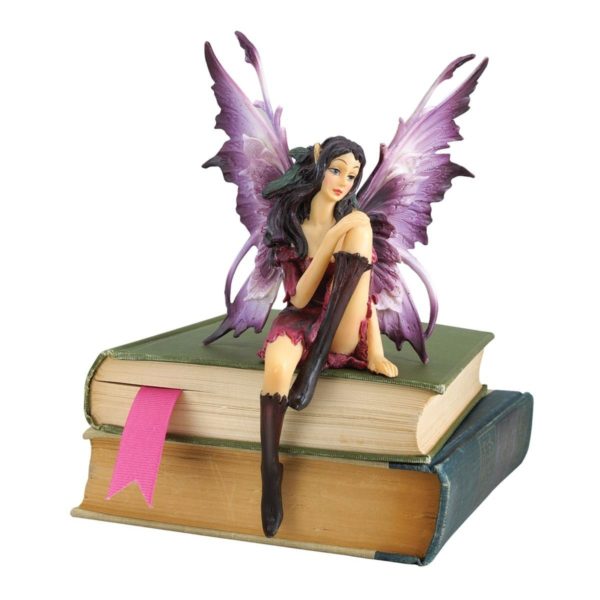 Design Toscano 'Amethyst the Fairy' Sitting Sculpture Ornament