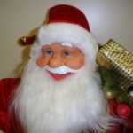 60cm Tall Traditional Santa figure / Figurine 'Red' Christmas Decoration