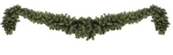 Shaped Fireside Garland / Swag 2.7m Long Christmas Decoration
