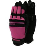 Town & Country Medium Ladies Gardening Gloves Deluxe Ultimax Purple