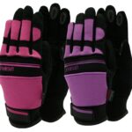 Town & Country Medium Ladies Gardening Gloves Deluxe Ultimax Purple