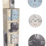 Tempus Blue Modern Design 30cm Clock Indoor/Outdoor OFFER!