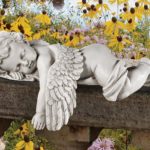 New Design Toscano Sleepy Time Baby Angel Statue Ornament