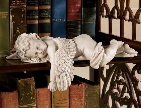 New Design Toscano Sleepy Time Baby Angel Statue Ornament