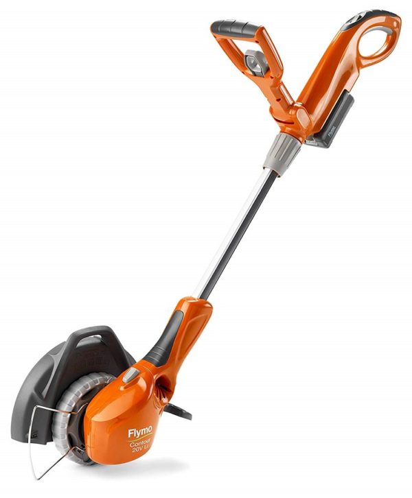 Flymo Contour Cordless 20V Li Grass Trimmer, 20V Li-Ion Battery, 25cm Cutting Width
