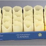 Pillar Candle Wax Candle 7cm Flickering Amber Led - Battery Operated