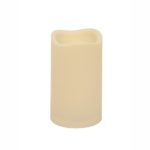 Pillar Candle Wax Candle 7cm Flickering Amber Led - Battery Operated