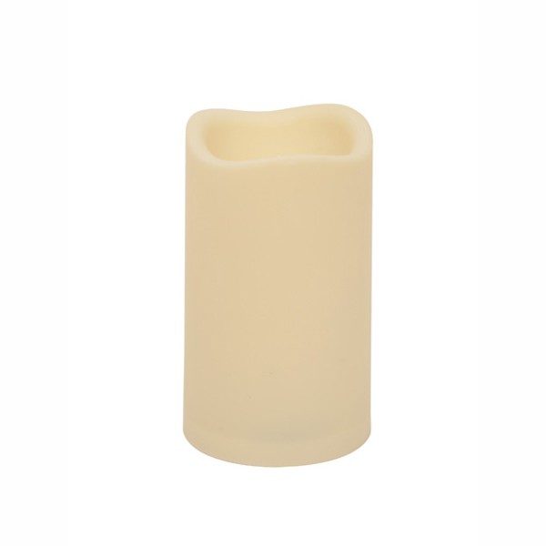 Pillar Candle Wax Candle 7cm Flickering Amber Led - Battery Operated