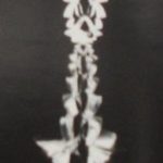 Silver / White Foil 20 cm Garlands Christmas Decorations 2.7m Long- Pack x 6
