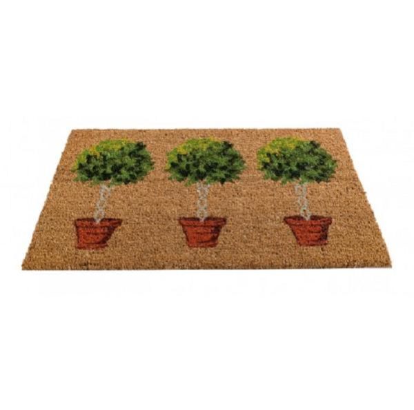 Bay Tree Print Coir Doormat Indoor / Outdoor Gardman
