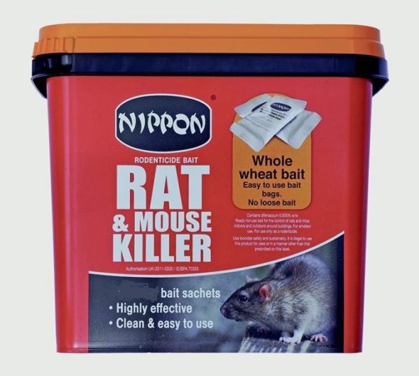 Nippon Vitax Rat & Mouse Killer Wheat Bait 150g Pack Pest Control