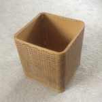 Brown Rattan Effect Planter Cover / Pot Cover 12 inch Clearance!